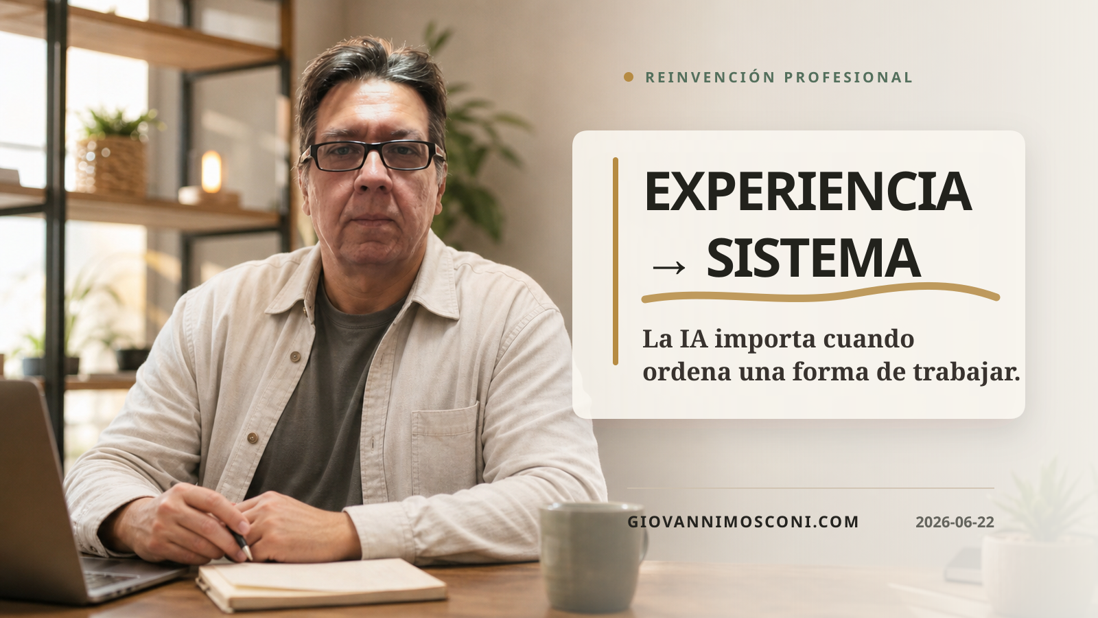Imagen editorial para A los 50, la IA dejó de ser curiosidad