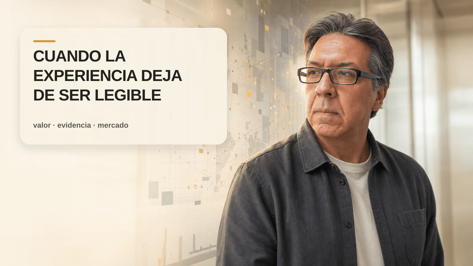 Imagen editorial para Cuando la experiencia deja de ser legible