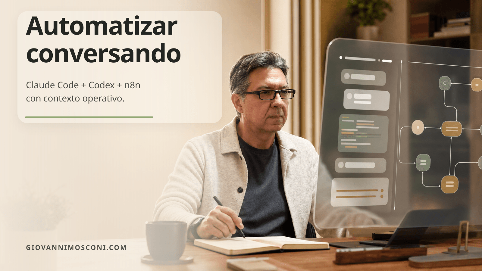 Imagen editorial para Automatizar conversando
